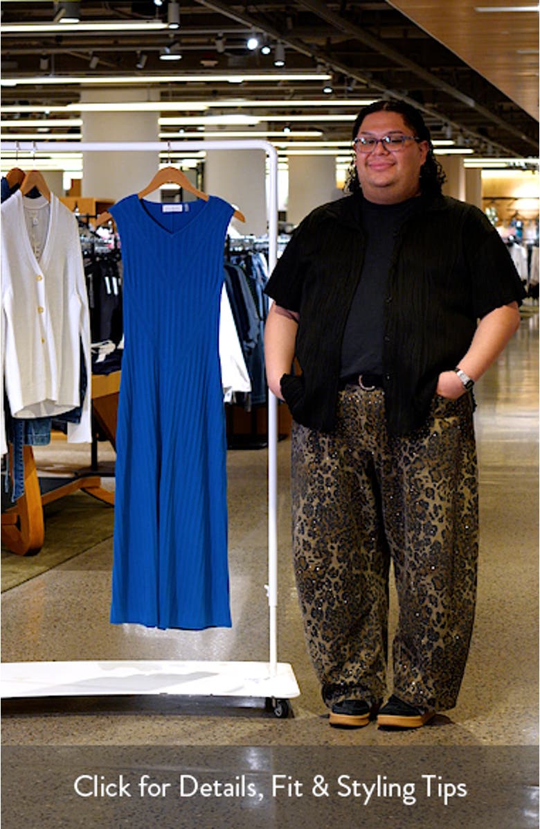 The Lori Sleeveless Sweater Midi Dress, sales video thumbnail