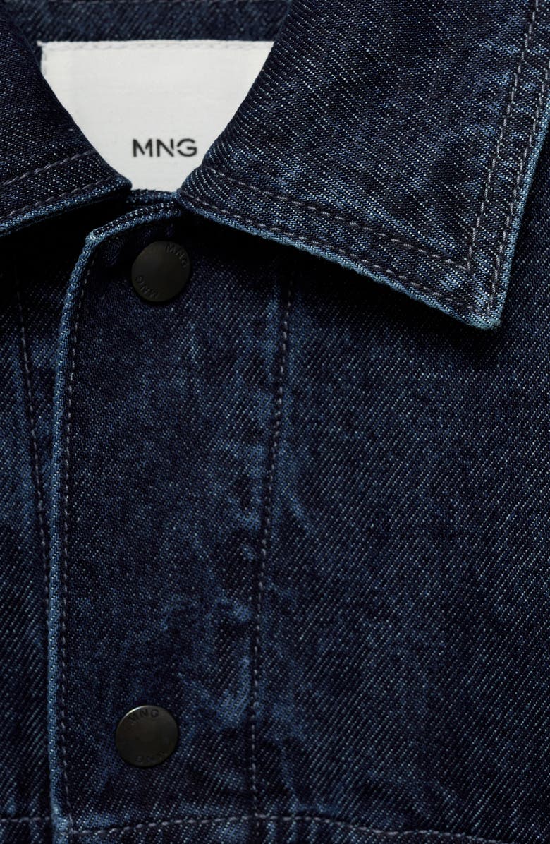 MANGO Denim Jacket, Alternate, color, 