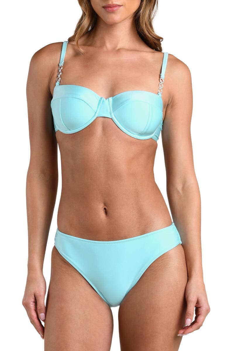 L'AGENCE Alexandria Underwire Bikini Top, Main, color,