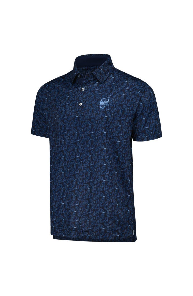 FOOTJOY Men's FootJoy Navy WM Phoenix Open ProDry Polo, Alternate, color, Navy