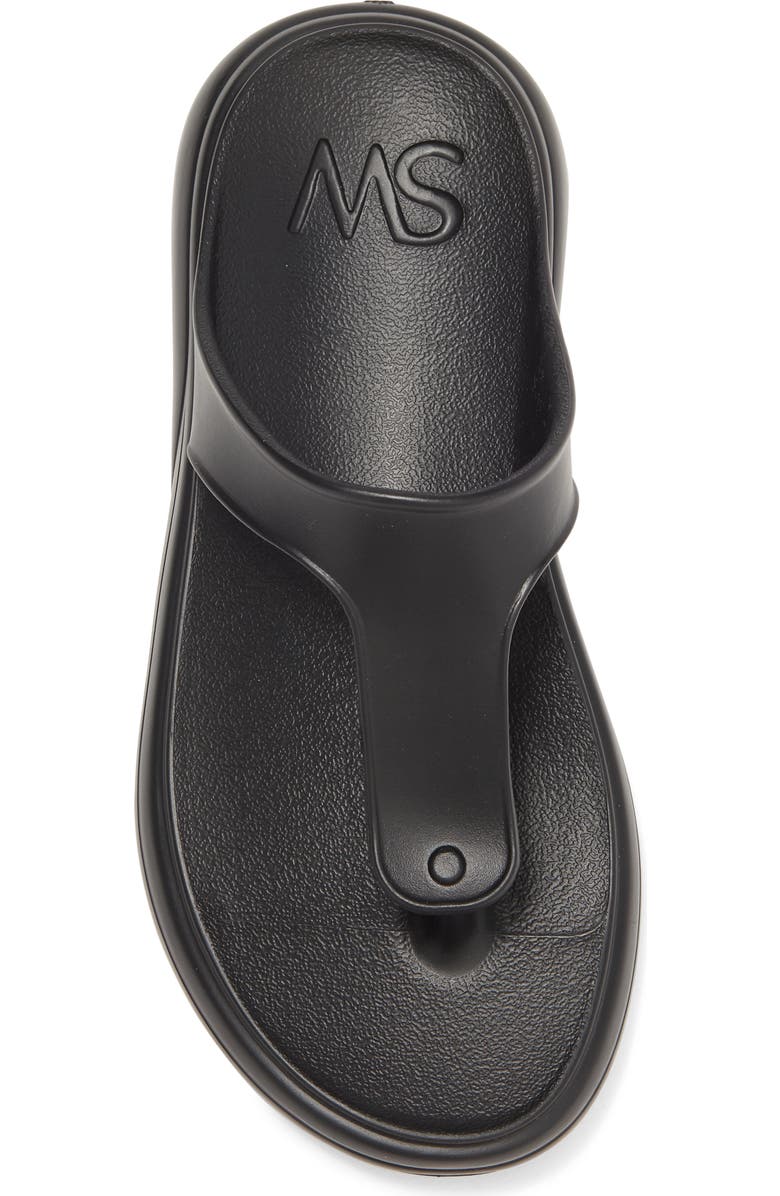 Stuart Weitzman Stuflex T-Strap Slide Sandal, Alternate, color,