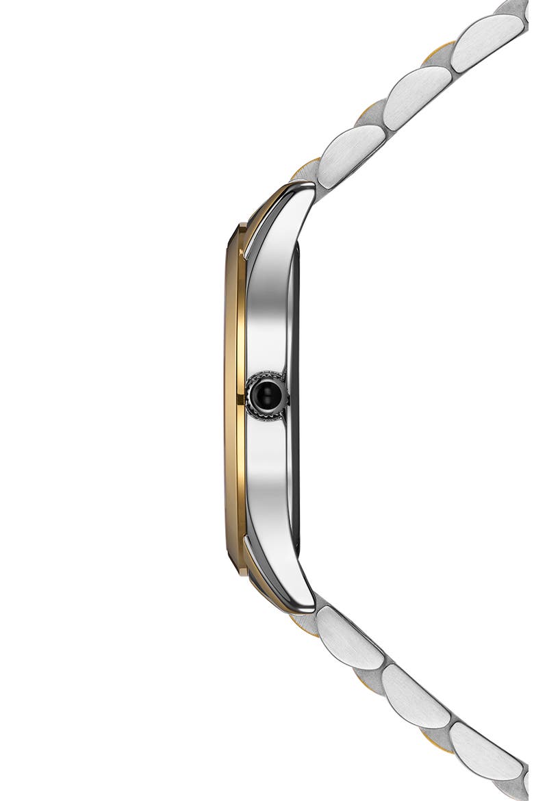 Brigitte Two Tone Bracelet Watch, 33mm, Alternate, color, TWO TONE STEEL BOLD PVD 2N