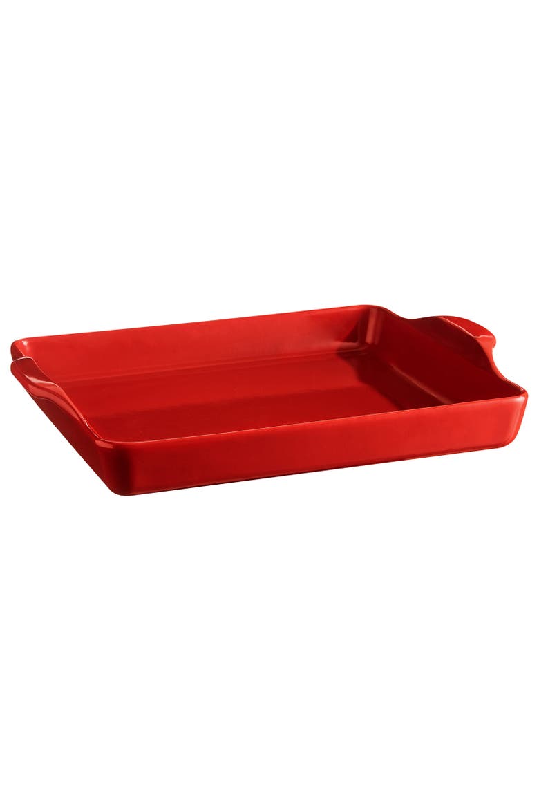 Foccacia Bread Pan, Main, color, Burgundy