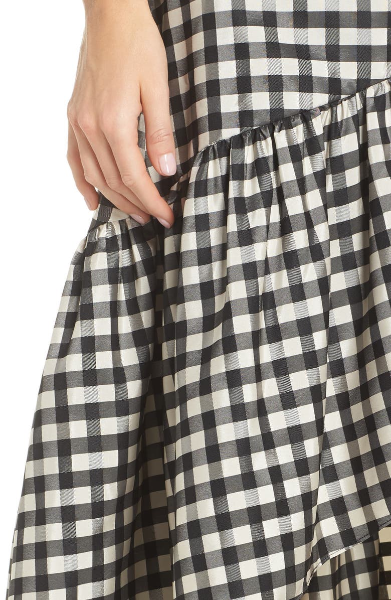 Eliza J Ruffle Asymmetrical Skirt, Alternate, color, 