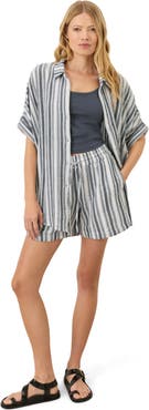 Pact Organic Cotton Coastal Double Gauze Shorts