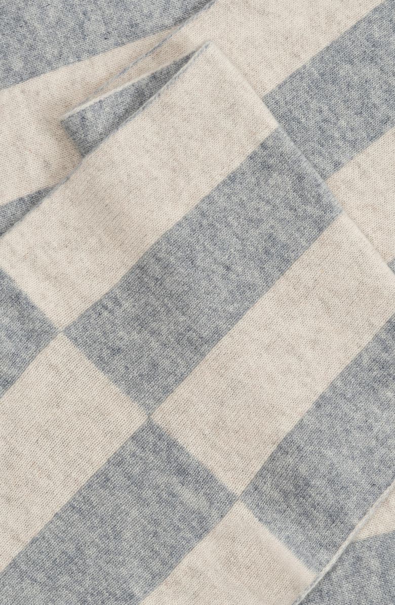 Echo Split Scarf, Alternate, color, Cream