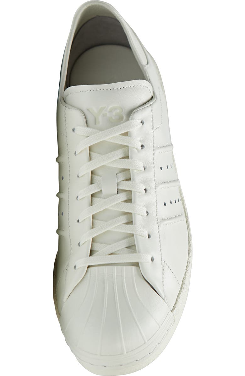 adidas Y-3 Superstar Sneaker, Alternate, color, White/ White