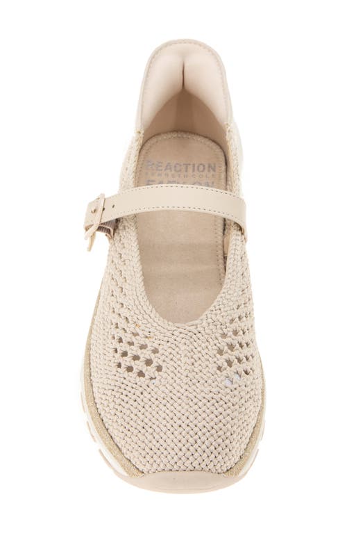 Reaction Kenneth Cole Kuerq Ez Mary Jane Sneaker In Smoke Grey Knit