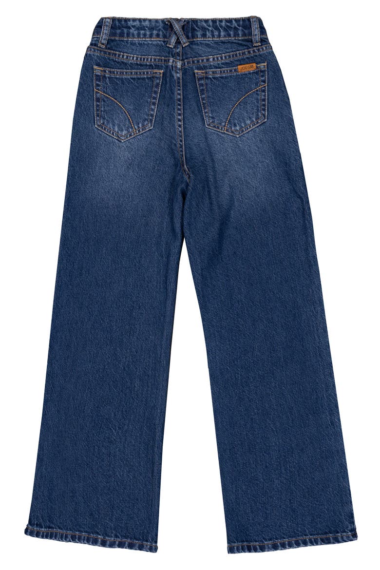Kids' The Mia High Waist Wide Leg Jeans, Alternate, color, DARK WASH
