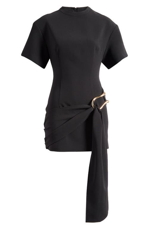 LIONESS LIONESS MARTINI DRAPED BELT MINIDRESS