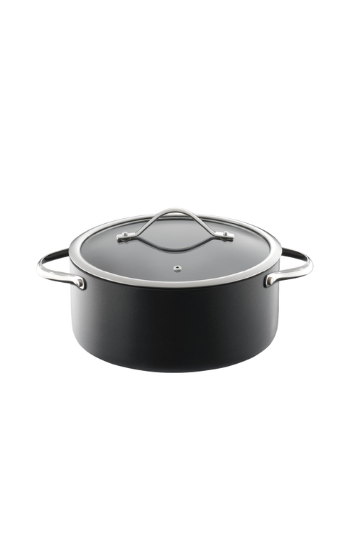 Cuisine::pro ® Id3® Casserole With Lid 9.5" In Black