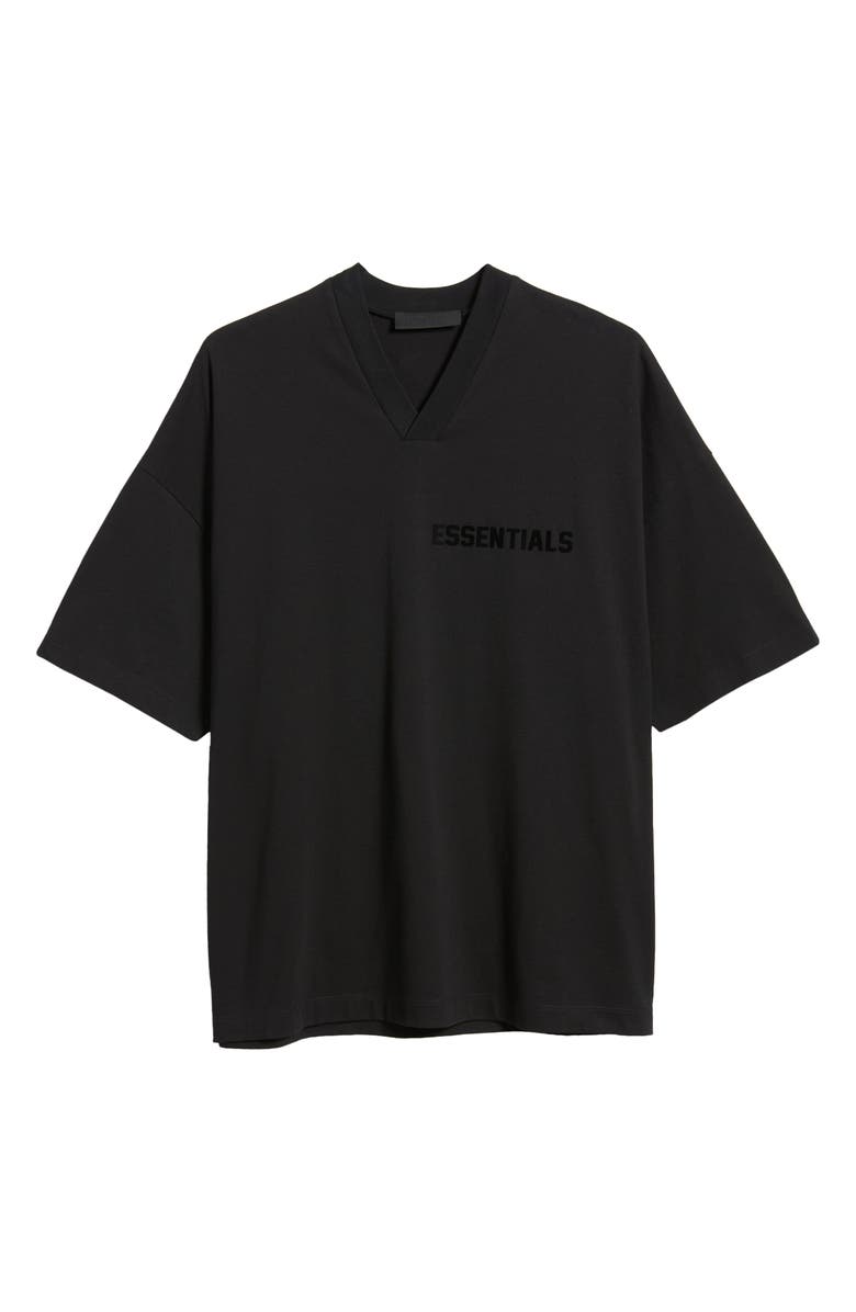 Fear of God Essentials Oversize V-Neck T-Shirt, Alternate, color, 