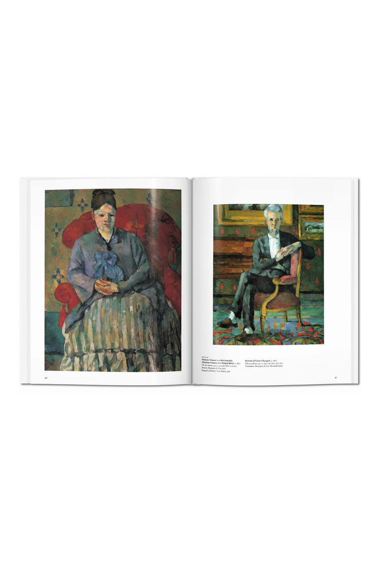 Cézanne Book, Alternate, color, White