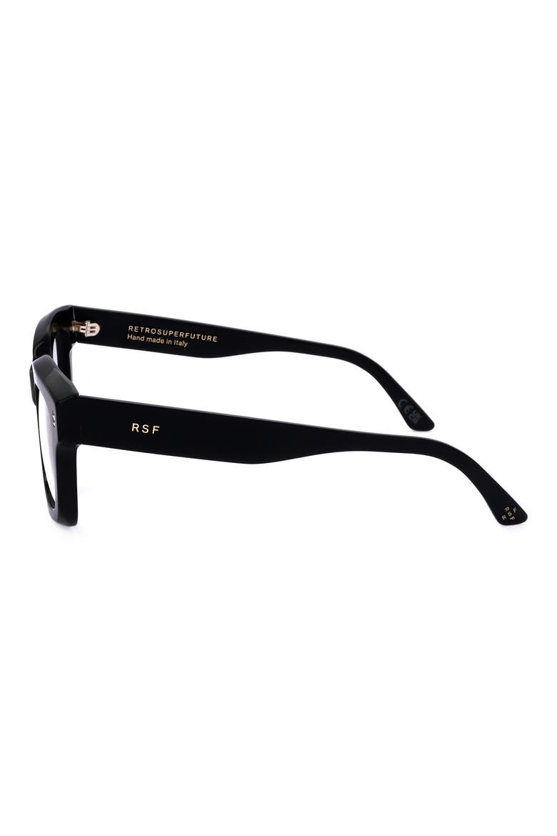 52mm Square Optical Frames, Alternate, color, BLACK