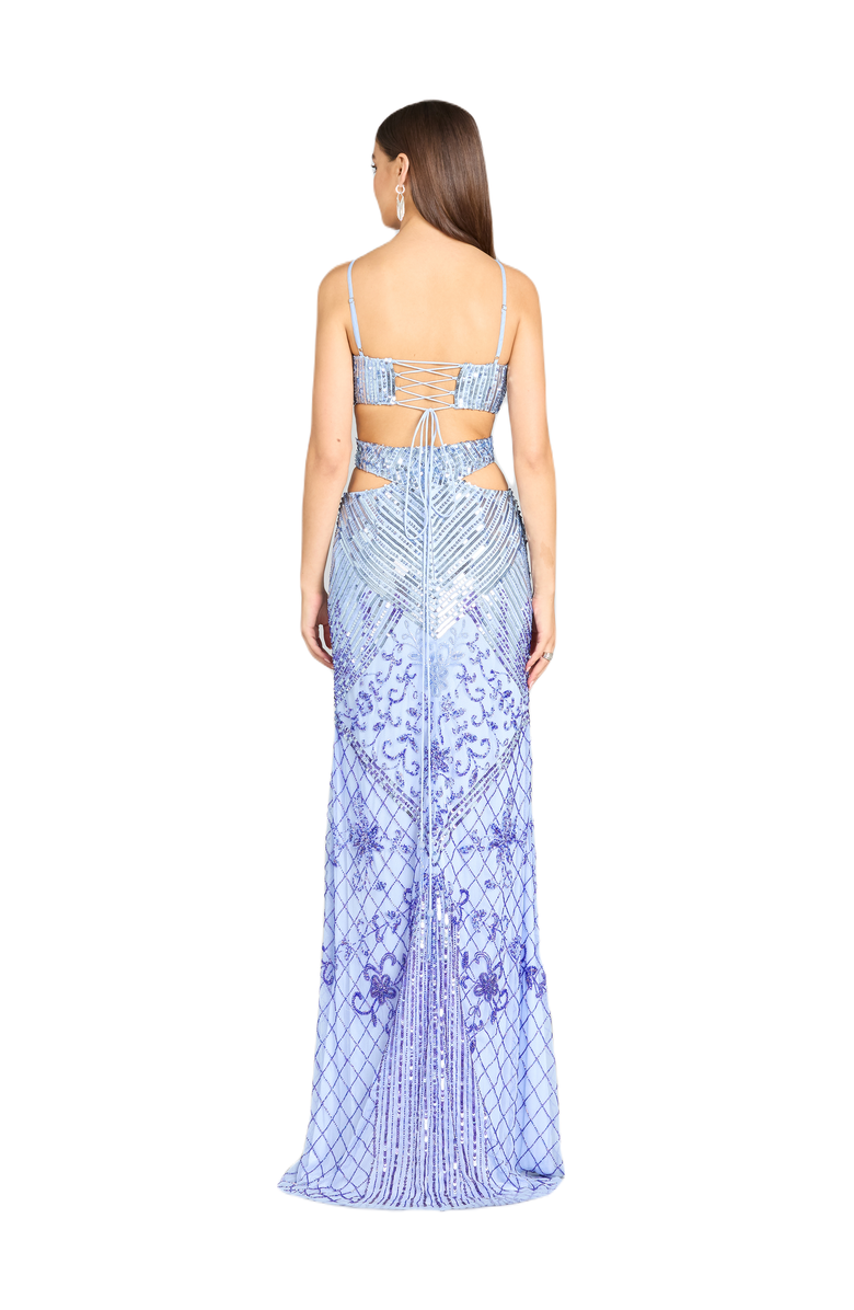 LARA New York Bel & Genesis Prom Dress, Alternate, color, Periwinkle