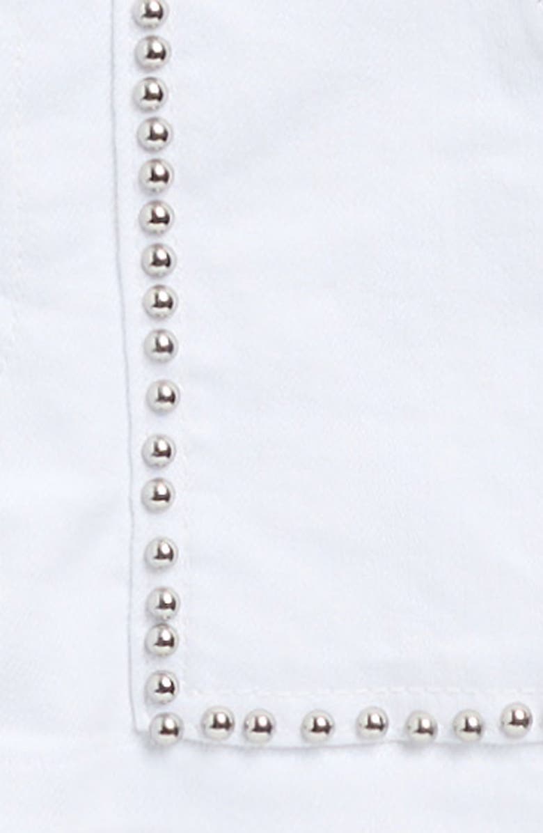 Tractr Kids' Studded Skort, Alternate, color, White