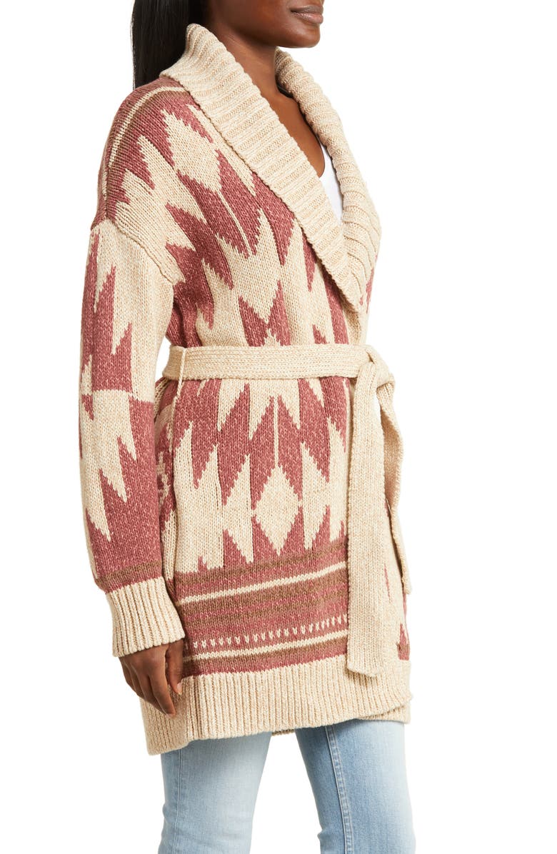 Lucky Brand Lucky Heritage Cotton Cardigan, Alternate, color,