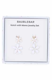 BaubleBar Set of 2 Match with Mama Stud Earrings