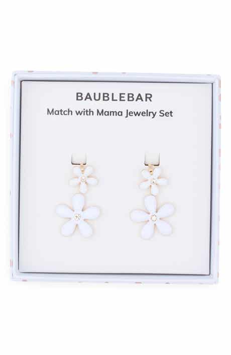 BaubleBar Set of 2 Match with Mama Stud Earrings