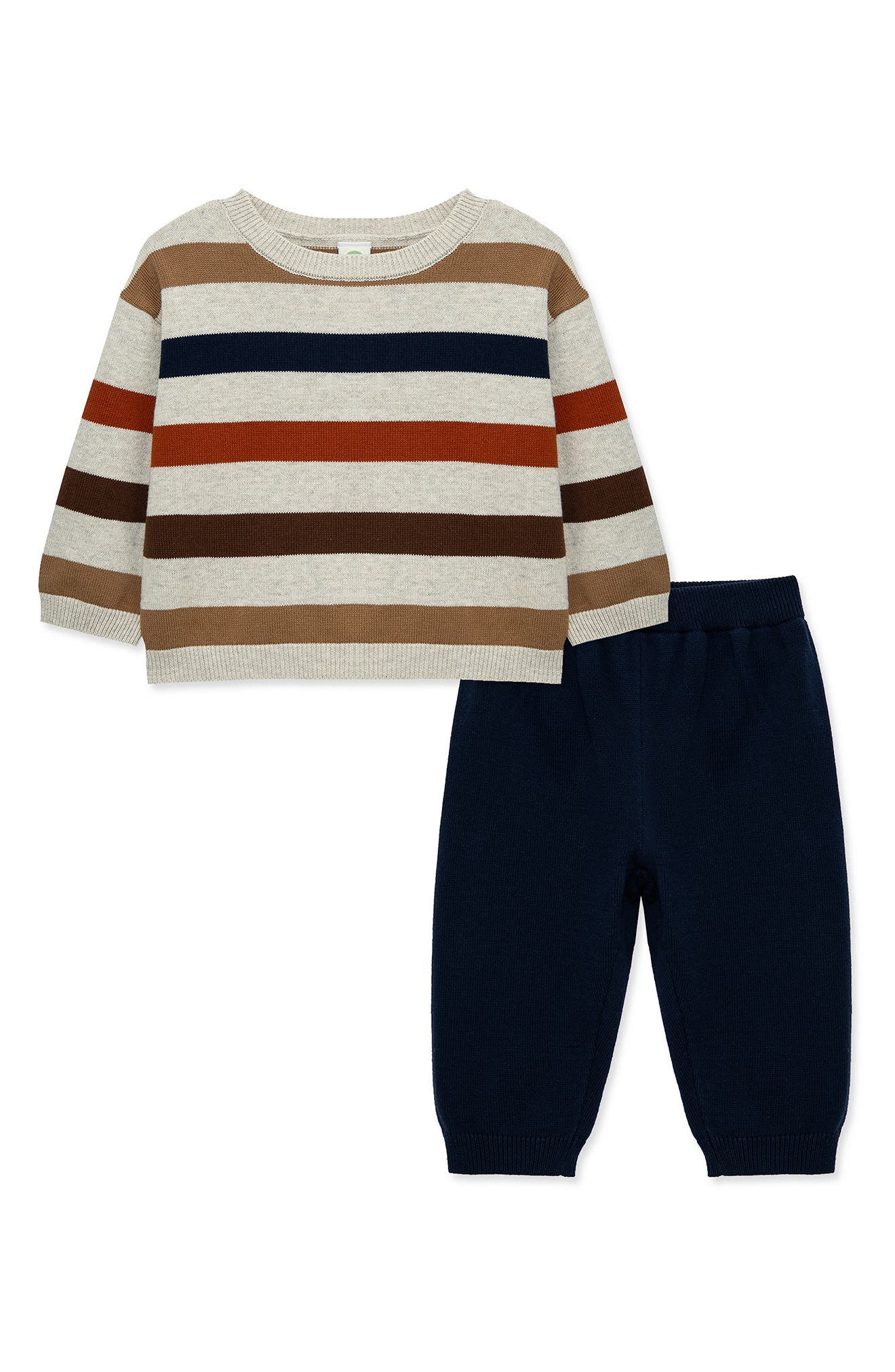 Kids' Fall Stripe Sweater & Pants Set