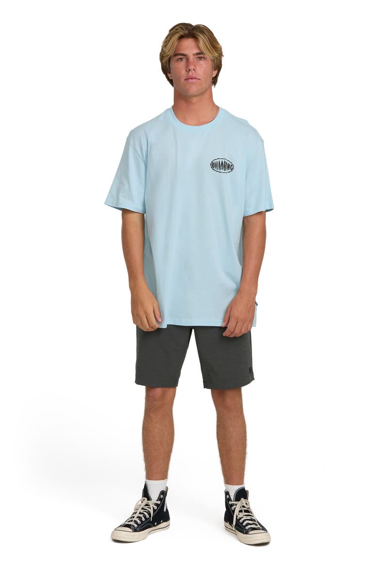 Nanda Ormond Burleigh Heads Premium Graphic T-Shirt, Alternate, color, COASTAL BLUE