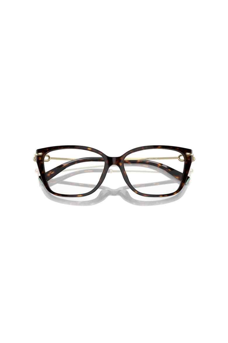 53mm Rectangle optical glasses, Alternate, color, Tortoise