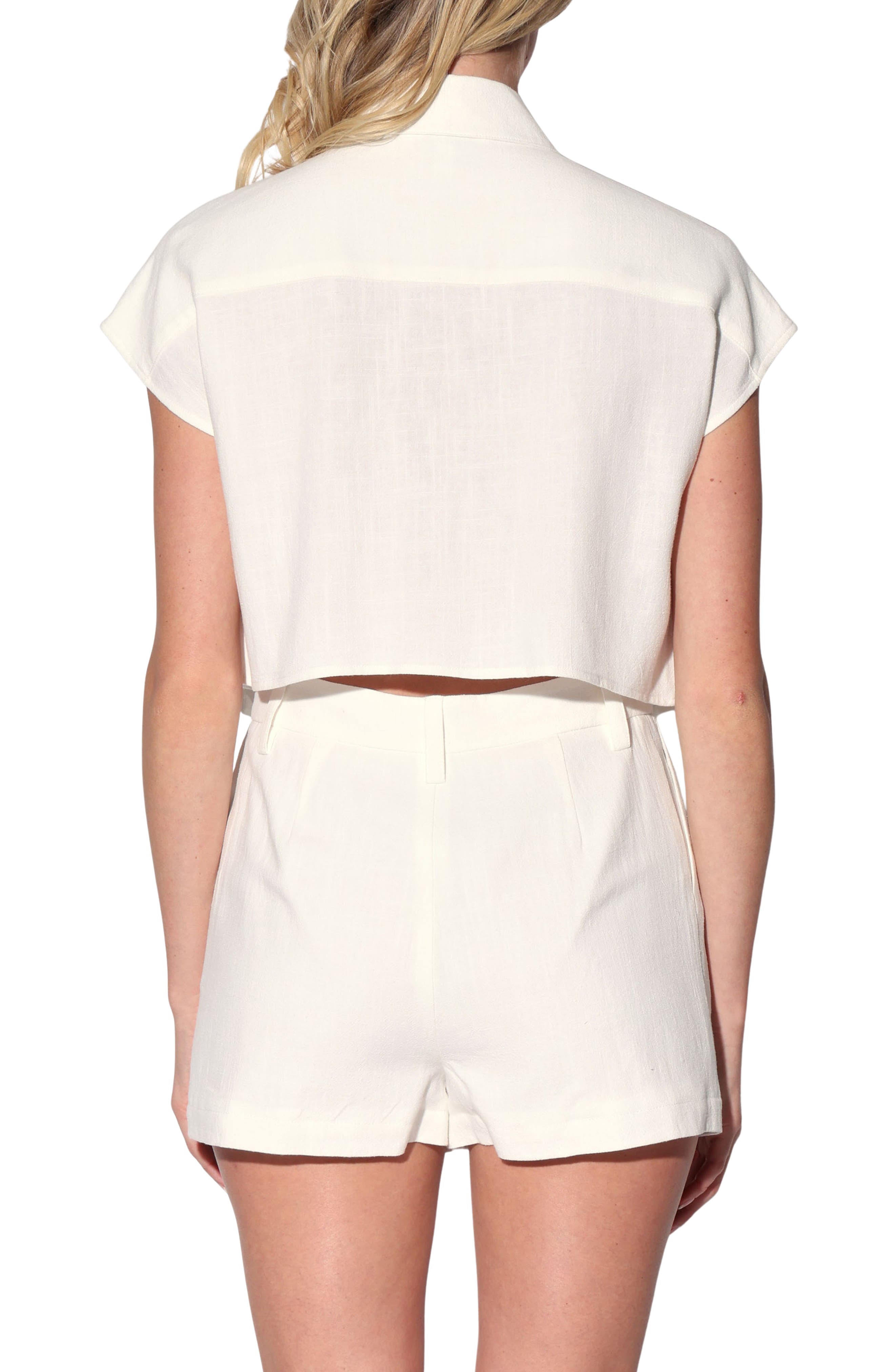 Bryce Crop Denim Top - image 2