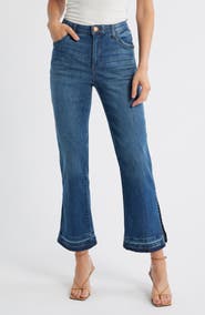 Wit & Wisdom Bennett High Waist Ankle Flare Jeans
