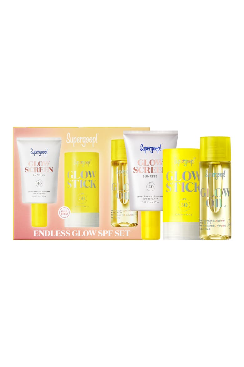 Endless Glow Season Kit (Limited Edition) (Nordstrom Exclusive) $70 Value, Main, color, PINK AND YELLOW GRADIENT