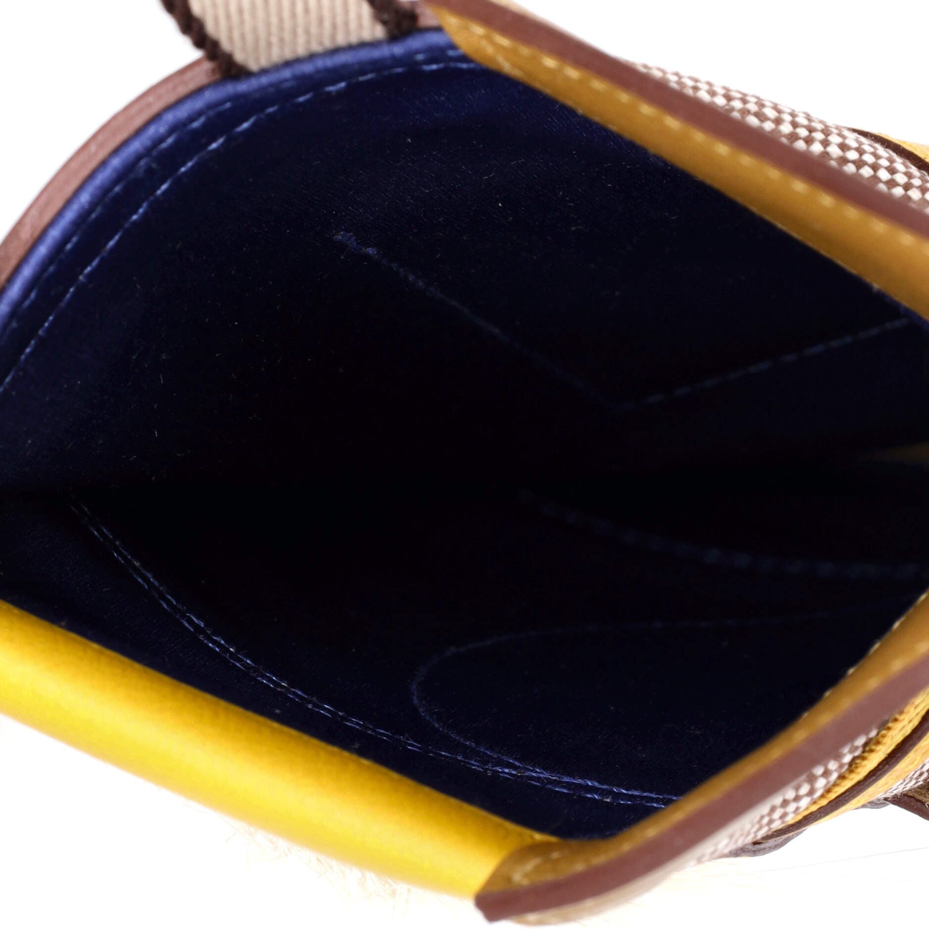 Pre-Owned Hermes Petit H Grand Prix Bag Toile and Leather, Alternate, color, Multicolor