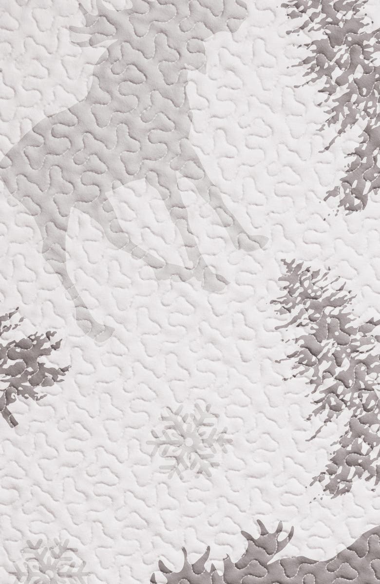 Woven & Weft Lodge Quilt Set, Alternate, color, Moose - Grey