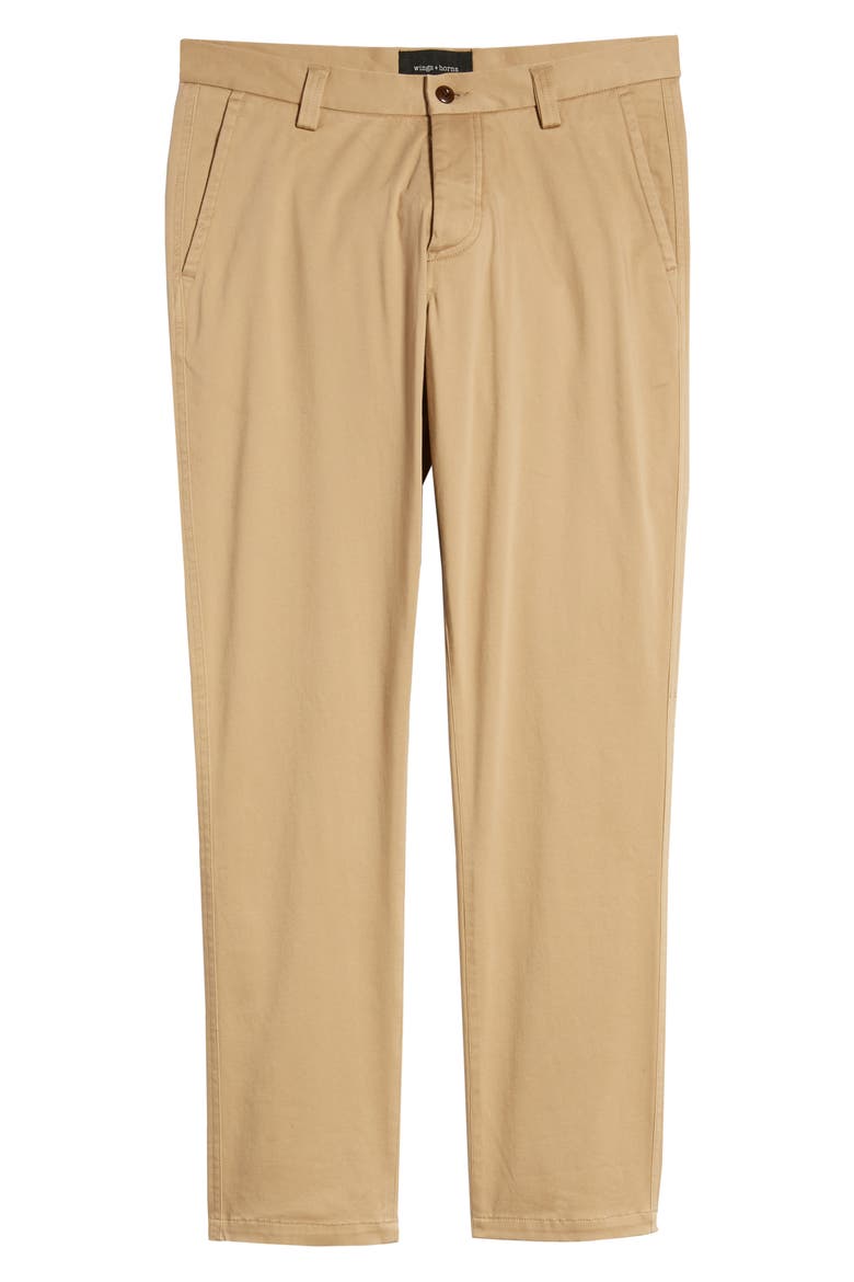 Cadet Slim Fit Pants, Alternate, color, KHAKI