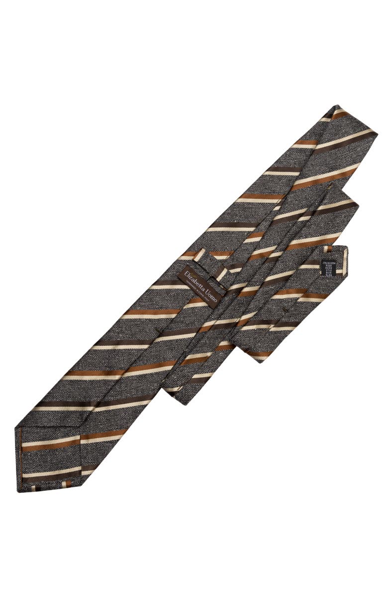 Elizabetta Velletri - Extra Long Silk Jacquard Tie for Men, Alternate, color, 