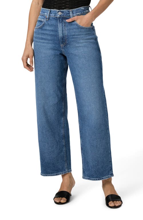 PAIGE PAIGE CAMERON HIGH WAIST ANKLE WIDE LEG JEANS
