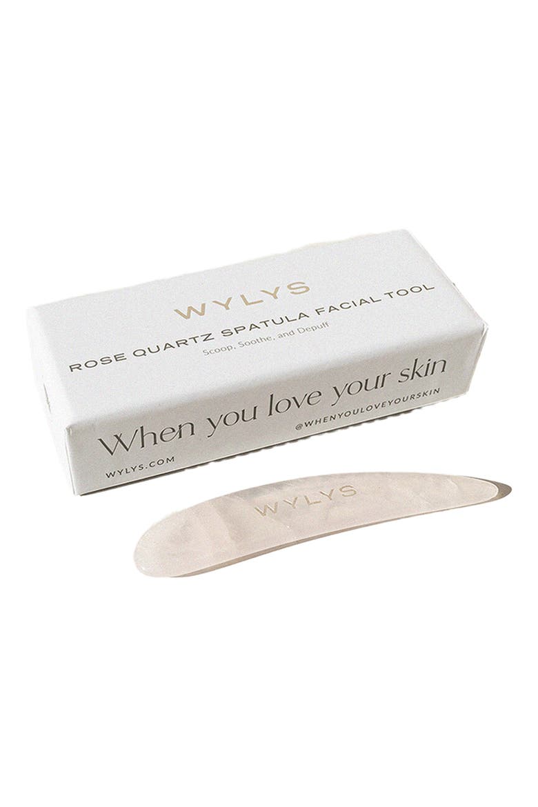 Rose Quartz Spatula Facial Tool, Alternate, color, None