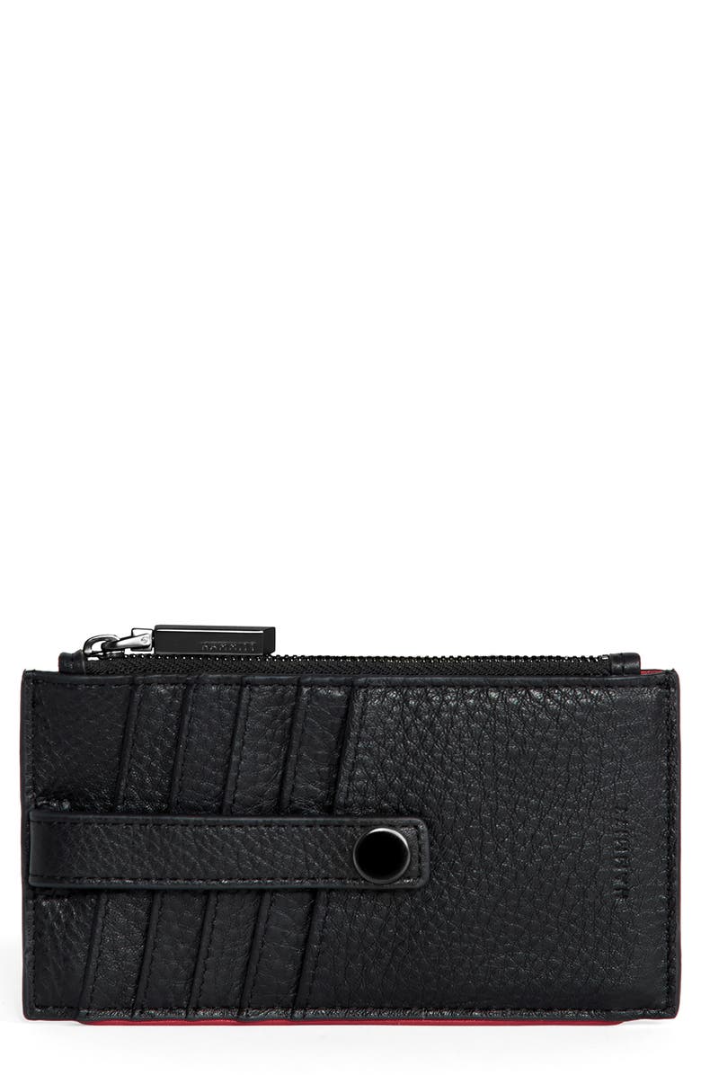 HAMMITT 210 West Wallet, Main, color, Black/ Gunmetal