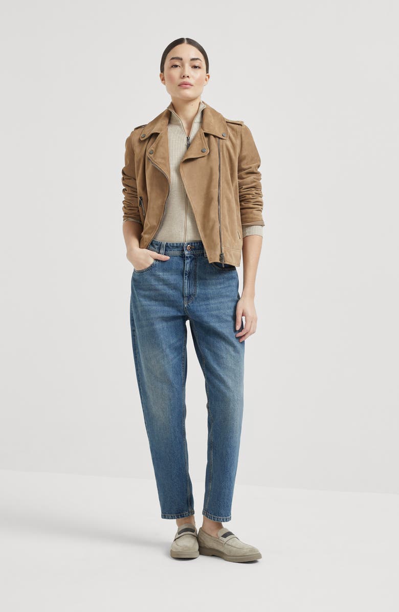 Brunello Cucinelli Lightweight cardigan, Alternate, color, Desert