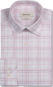 Bugatchi James OoohCotton® Plaid Button-Up Shirt