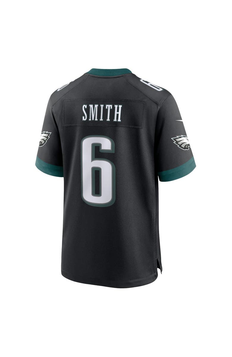 Nike Men's Nike DeVonta Smith Black Philadelphia Eagles Alternate Game Jersey, Alternate, color, Black