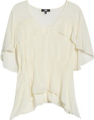 PAIGE Willa Cape Shoulders Top