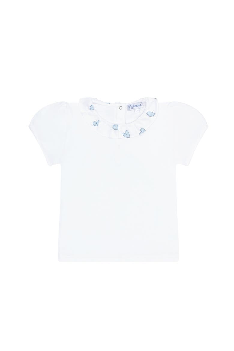Blue Heart Print Tee - Baby, Alternate, color, Blue