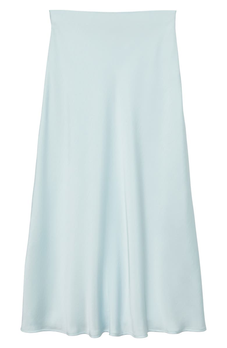 VERO MODA Long High Waist Skirt, Main, color, Ice Water