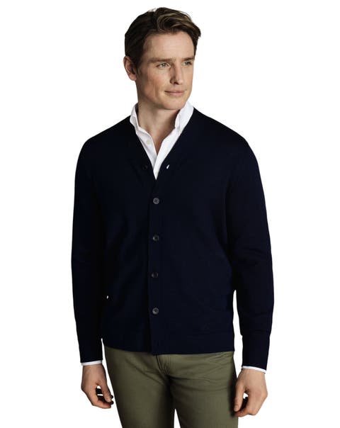 Merino Button Up Cardigan