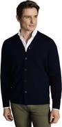 Charles Tyrwhitt Merino Button Up Cardigan