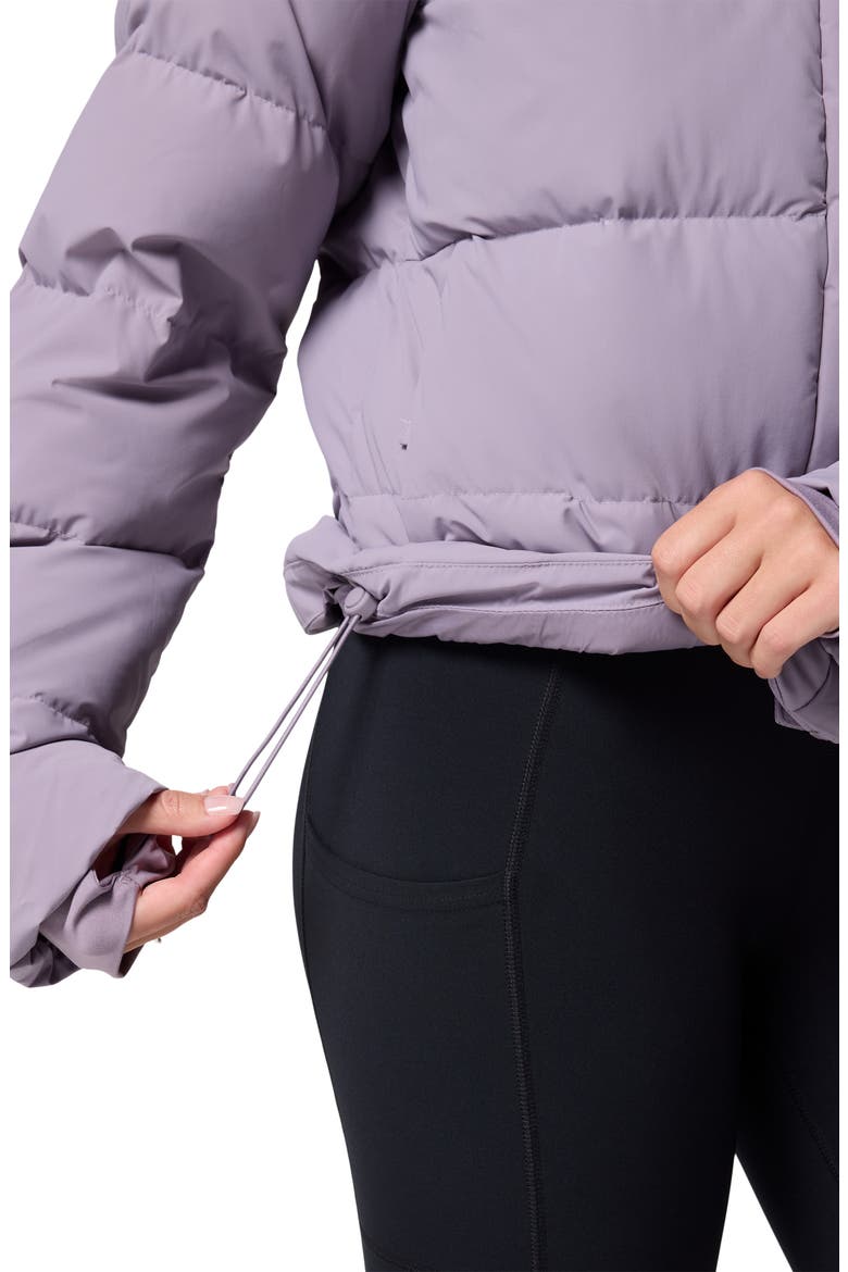 Amaze Puff Hooded Jacket, Alternate, color, SHALE PURPLE