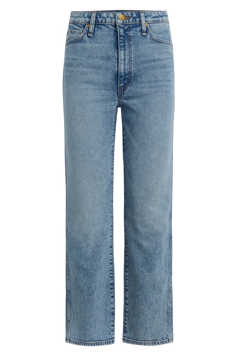 Breaux High Rise Straight Leg Jeans, Alternate, color, ENVIE