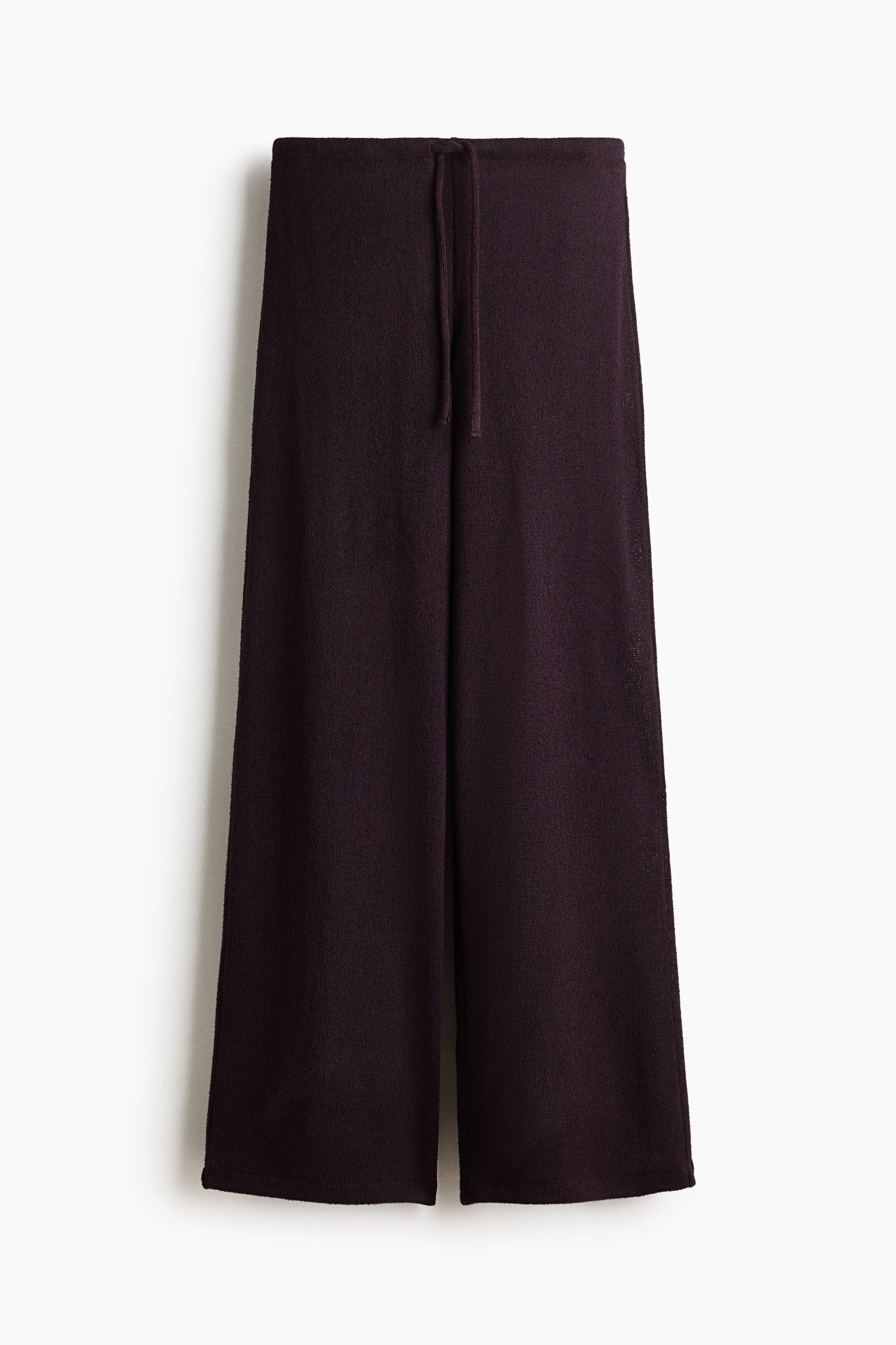 Knitted Drawstring Trousers - image 3