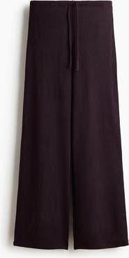 H&M Knitted Drawstring Trousers