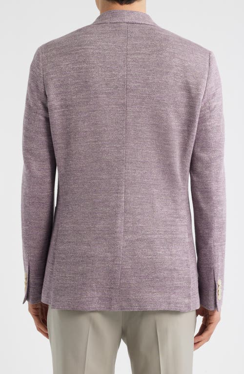 Jack Victor Hampton Lavendar Solid Sport Coat In Pink