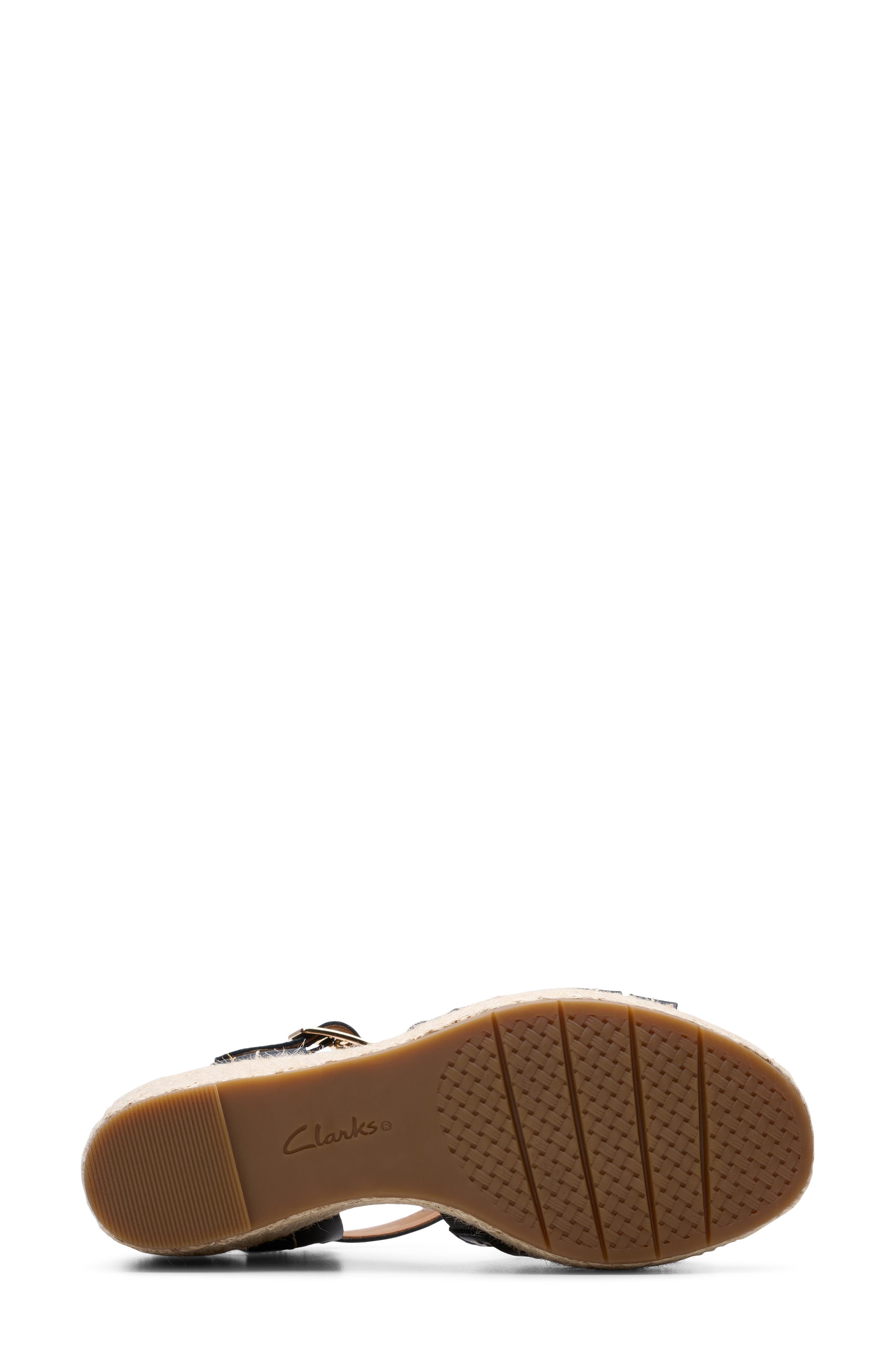 Clarks<sup>®</sup> Sabina Platform Wedge Sandal, Alternate, color, 